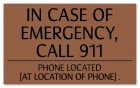 Texas In Case of Emergency Sign