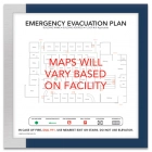 Two Tone Evacuation Map