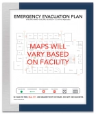 Two Tone Evacuation Map