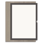 Vertical Message / Evac Holder for 11" x 8.5" Paper