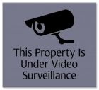 Video Surveillance Sign- Fiberbrite