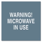 Warning! Microwave In Use