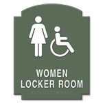 Women Locker Room - Accessible