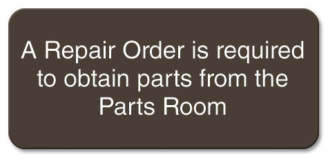 A Repair Order is required...