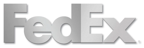 FedEx Lobby Graphic - Brushed Silver