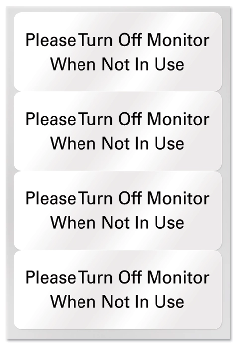Label Stickers - Package of 4