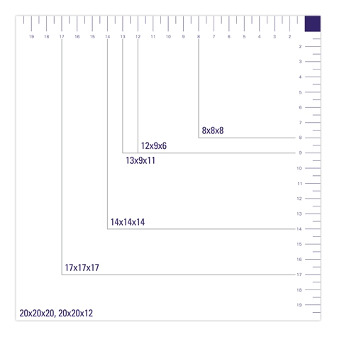 Retail Packaging Measurement Insert