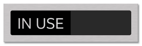 Sliding Panel For Room ID