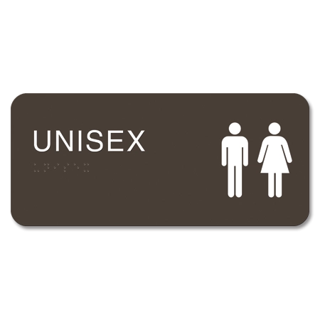 "Unisex" Sign w/Unisex Symbols