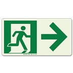 NFPA Green Running Man Exit Signs