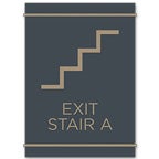 Stairway Identification for Washington, DC Signs