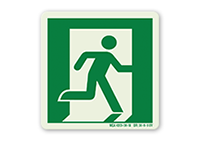 Green Running Man Signs