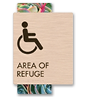 Area of Refuge/Rescue Signs