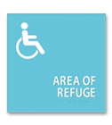 Area of Refuge/Rescue Signs