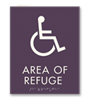 Area of Refuge/Rescue Signs