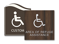 handicap signs