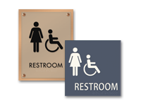 restroom signs