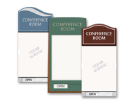 meeting room sign w/insert