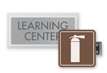 Wall Mounted Overhead Signs