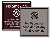 no drug signs