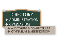 Hanging/Suspended Overhead Signs