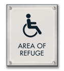 Area of Refuge/Rescue Signs