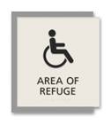 Area of Refuge/Rescue Signs
