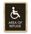 Area of Refuge/Rescue Signs