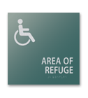 Area of Refuge/Rescue Signs