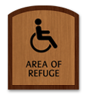 Area of Refuge/Rescue Signs