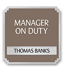 Nameplates/Staff On Duty