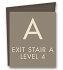 Stairs/Elevator Signs