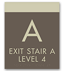 Stairs/Elevator Signs