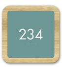 Room Number Signs