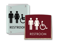 restroom signs