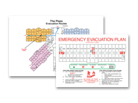 evacuation maps