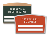 2-slot suite id signs