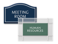 2-Line Room Signs