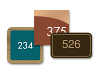 room number signs