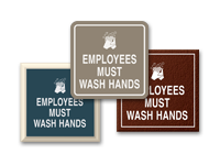 bathroom etiquette signs