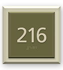 Room Number Signs