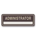 Nameplate/ Staff on Duty