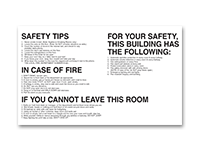 Fire Safety Signs