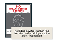 Pool/Spa Signs