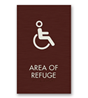 Area of Refuge/Rescue Signs