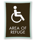 Area of Refuge/Rescue Signs