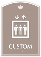 1-Line Custom Symbol Sign