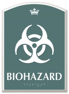 Biohazard Sign w/ Symbol