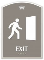 Exit Sign w/ Symbol