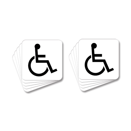 Handicap Accessible - Symbol Only - 10 Pack